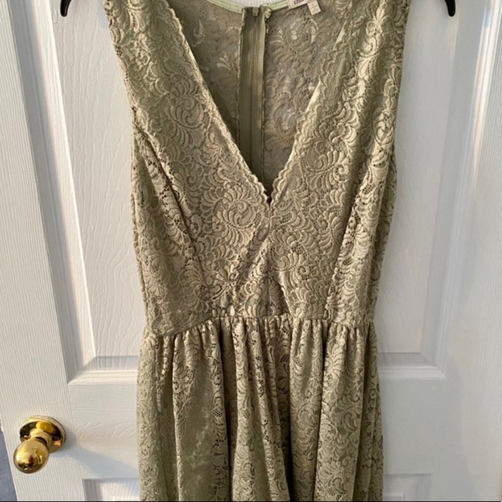 Charlotte Russe Lace Romper Size L